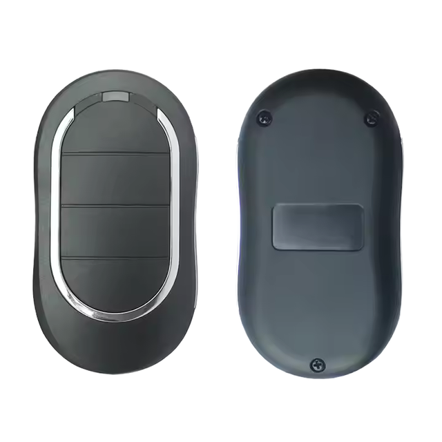 Alutech Universal Rolling Code Automatic Metal 4-Button Garage Gate Remote Control Key Fob 433MHz Clone Function 30-100M Range
