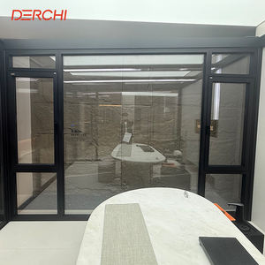 Fenêtres et portes en aluminium à rupture de pont thermique DERCHI avec verre feuilleté, résistantes aux ouragans, insonorisées, fenêtres panoramiques sur mesure - Product Image 4