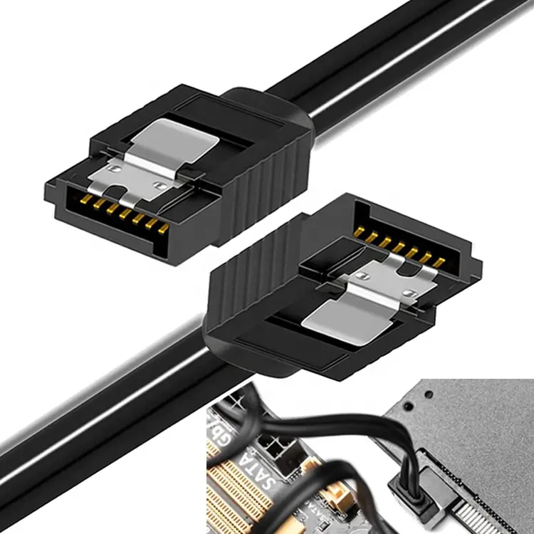 High Speed 6Gbps 8pin Data Charging Sata III 3.0 Power Extension Cable for Hard Disk HDD SSD