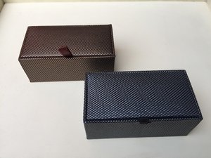 Factory Direct Custom Logo Men Cufflink Gift Box Luxury Velvet Lining Cuff Links <b>Packaging</b> Box For Daily Business Gentleman - Product Image 2
