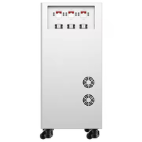 Système de stockage d'énergie Suntik 51.2V600AH LiFePO4 monté sur rack, empilable, système divisé 30kWh, hybride hors réseau et compatible réseau, protection IP65, BMS intelligent