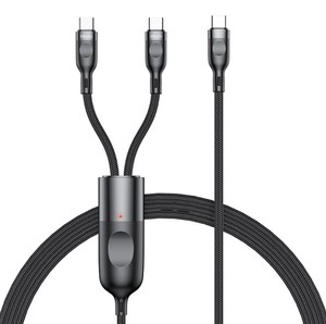 1.2m 100w <span class=keywords><strong>USB</strong></span>-C tipo c 2 in 1 2 in1 tipo-c QC PD ricarica rapida <span class=keywords><strong>USB</strong></span> <span class=keywords><strong>cavo</strong></span> di ricarica dati per ipad macbook Dell <span class=keywords><strong>Nintendo</strong></span> <span class=keywords><strong>Switch</strong></span> - Product Image 1