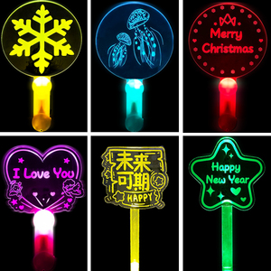 <span class=keywords><strong>Buon</strong></span> <span class=keywords><strong>compleanno</strong></span> personalizzato propone matrimonio Stick da te in acrilico Flash luce oggetti <span class=keywords><strong>di</strong></span> scena per eventi aziendali per feste fluorescenti - Product Image 3