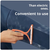 Grattoir électrostatique en plastique pour animaux de compagnie, brosse anti-peluches, grattoir portable pour tapis, ne blesse pas les vêtements, élimine les poils d'animaux