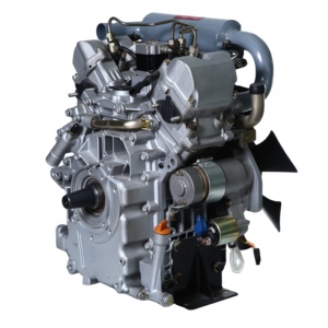 Moteur Diesel à arbre Vertical refroidi à l'eau, avec double cylindre, 12 V, 21hp, pour tracteur, tondeuse - Product Image 3