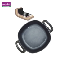 Maydos – batterie de cuisine, revêtement externe en silicone, revêtement en Ptfe, peinture antiadhésive