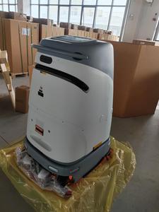 Robot de Limpieza Inteligente Industrial y Comercial para Centros Comerciales y Talleres, Robot de Barrido con Suministro y Drenaje Automático de Agua - Product Image 2
