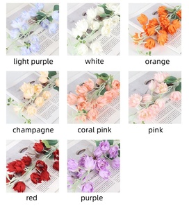 Elegante Yucca Gloriosa Artificial, Delicadas Flores Artificiales en Forma de Campana para Ramos de Boda Románticos, Decoración de Centro de Mesa de Lujo - Product Image 6