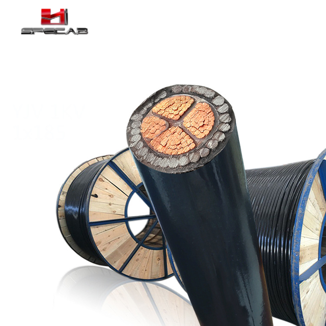 Yjv32 0.6/1kv 4x16mm2 4x35 4x70 4x95 4x120 4x150 4x185 Cu Xlpe Swa Pvc 60502 Standard Power Cable