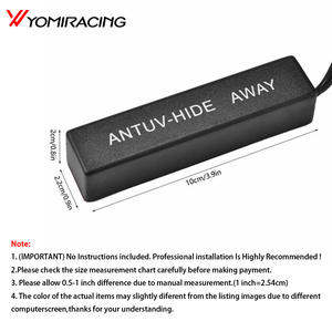 <span class=keywords><strong>Antenne</strong></span> radio de <span class=keywords><strong>voiture</strong></span> <span class=keywords><strong>amplifiée</strong></span> cachée, câble de 2 mètres, 12V FM AM, <span class=keywords><strong>antenne</strong></span> de remplacement universelle électronique - Product Image 5