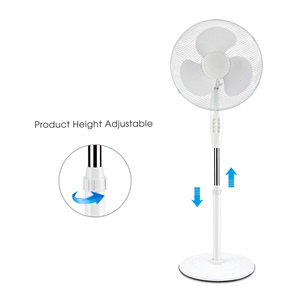 <span class=keywords><strong>พัดลม</strong></span>ตั้งพื้นขนาด 16 นิ้ว พร้อมตะแกรงโลหะ ระบายความร้อนทรงพลัง ขายดีในตลาดยุโรป - Product Image 3
