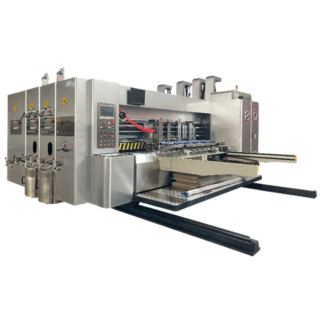 Box Packaging Machine Carton Making Automatic Corrugated Carton Box Maker Printer Slotter Die-cutter Machine
