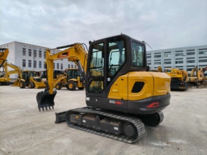 Mini-excavatrice neuve de 6 tonnes, modèle 60g, marque de premier plan en Chine. Nouvelles mini-pelles de 60g fabriquées en Chine. - Product Image 5