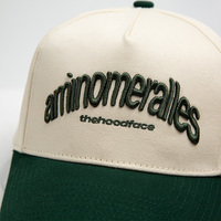 Casquette de baseball snapback à visière plate personnalisée, thème tropical, pour activités extérieures, avec broderie du logo de l'équipe/du club, design 5 panneaux ajustable