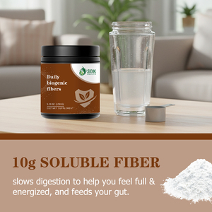 Good Quality Daily Fiber <b>Supplement</b> Daily Biogenic Fibers Powder Support Gut Health Boost Metabolism Probiotic Blend Powder - Product Image 3