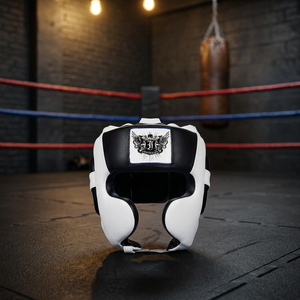IRON PUNCH Tri-Tech Sports Safety Training Head Guard Real Artificial Leather Thick 4-Layer Padding DUAL LOCK Closing System - Product Image 6