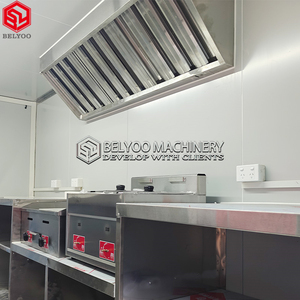 Trailer nhượng bộ cao cấp với thanh sinh tố và thiết lập nhà bếp đầy đủ cho thức ăn đường phố và phục vụ - Product Image 6