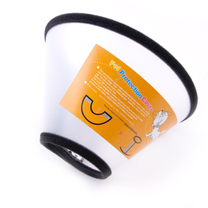 कस्टम डॉग कॉलर पेशेवर समायोज्य रिकवरी डॉग कॉलर पीवीसी सर्जरी घाव भरने की सुरक्षा एलिजाबेथ कॉलर कुत्ते - Product Image 3