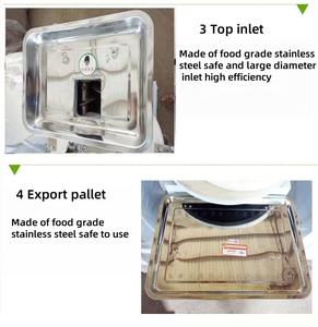 เครื่องแบ่งแป้งและปั้นลูกแป้งเชิงพาณิชย์ ปรับขนาดได้ มอเตอร์ 1.5 กิโลวัตต์ กำลังการผลิต 1800 ชิ้น/ชม. แรงดันไฟฟ้า 220-380 โวลต์ สำหรับทำขนมปังนึ่ง - Product Image 5