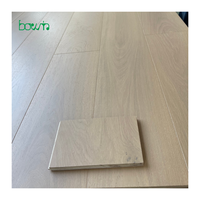 Plancher en chêne d'ingénierie de qualité AB, surface lisse, huilé UV, pour intérieur, qualité supérieure, style moderne haut de gamme