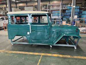 AODUN 1:1 ชุดตัวถังรถยนต์คลาสสิกคุณภาพและขนาดเทียบเท่า OEM สำหรับ FJ40 ปี <span class=keywords><strong>1978</strong></span>- สีดำ/เทา รับประกัน 1 ปี - Product Image 4