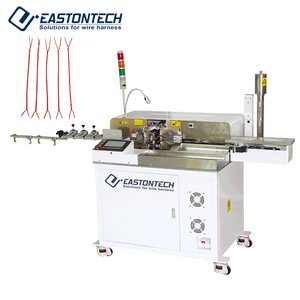 Tự động đôi bên dây thiếc/Hàn Máy EW-21F cắt dây tước thiết bị đầu cuối Uốn Tóc bồng máy - Product Image 1