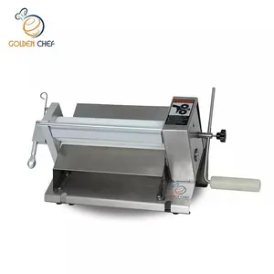 Manual Pizza Dough Roller Machine,Industrial Dough Roller Sheeter Pizza Base Making Machine Used Dough Roll