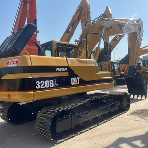 Excavatrice Caterpillar 320BL d'occasion de haute qualité, économique, composants de la boîte de vitesses, de la pompe et du moteur principal de Shanghai, vente de PLC Kawasaki - Product Image 1