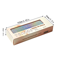 Faux Ongles Ronds Moyens Nude Faits Main en ABS, Style Amande Française, Haute Qualité, Vente en Gros, Personnalisables, Couverture Complète