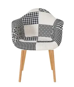 <span class=keywords><strong>Fauteuil</strong></span> moderne de <span class=keywords><strong>patchwork</strong></span> de tissu de salon de conception confortable bon marché à vendre - Product Image 5
