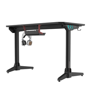 Tùy chỉnh màu đen LED RGB chơi game PC Bàn Kim Loại Nhà Văn phòng máy tính bàn - Product Image 5