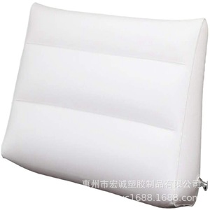 Inflatable Triangle Cushion Pvc Filled Leg Relaxer For Bed <b>Support</b> - Product Image 2