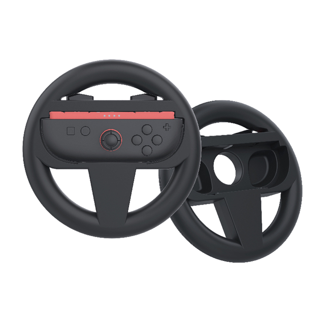 Wireless Plastic Racing Steering Wheel for for 2 with Left & Right Control