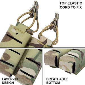 Portacargadores Dobles Molle de 9 mm de Nailon 500D de Alta Calidad con Corte Láser, en Stock - Product Image 5