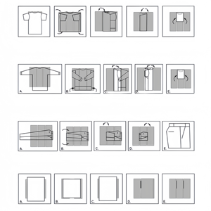 Piegatrice per Vestiti Rapida e Pratica, Riutilizzabile, in Plastica Rinforzata, per Camicie, <span class=keywords><strong>T</strong></span>-<span class=keywords><strong>Shirt</strong></span>, per Bambini e Adulti, per la Casa - Product Image 3