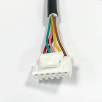 Adaptateur mâle en nylon et cuivre MX3.0-4 broches vers câble de chaîne de traînage 6 broches, connecteur de borne, faisceau de câbles pour connexion d'imprimante 3D