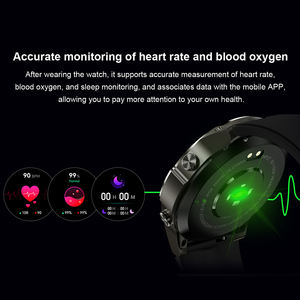 SENBONO DM50 1.43 بوصة AMOLED شاشة كبيرة OEM/ODM SmartWatch الرجال الاجابة دعوة IP68 مراقب معدل ضربات القلب ساعة ذكية لالروبوت iOS - Product Image 4