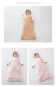 1 pcs定制吊牌纯棉春秋绗缝可穿戴婴儿睡袋新生儿幼儿竹子2层婴儿睡袋 - Product Image 6