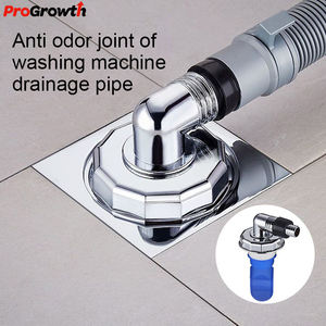 Lavatrice scarico a pavimento Tee bagno fogna deodorizzazione giunto Tee copertura tubo <span class=keywords><strong>lavabo</strong></span> Mop piscina Anti troppopieno giunto - Product Image 3