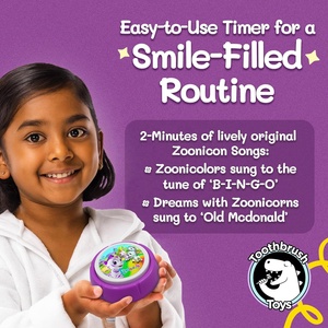 Temporizador de cepillo de dientes para niños, temporizador de 2 minutos para que los niños y bebés cepillen los dientes con luces y música - Product Image 2