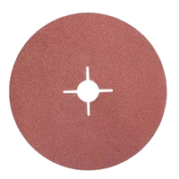 Disques abrasifs en fibre de résine 4 pouces Carbure de silicium 5 pouces 36 grains Alumine Zircone pour Métal Verre Pierre Offres Spéciales OEM