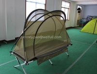 Lit de tente en maille moustiquaire camouflage pliable portable Pop Up Dome