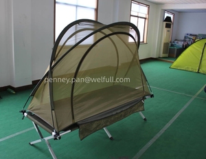 <span class=keywords><strong>Lit</strong></span> de tente en maille <span class=keywords><strong>moustiquaire</strong></span> camouflage pliable portable Pop Up Dome - Product Image 2