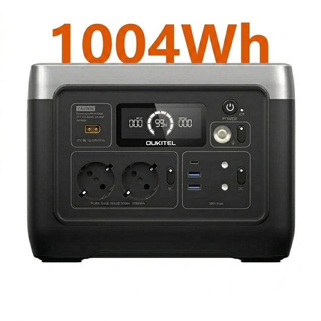 500W 800W 1500W 2000W Estacion De Carga Portatil Lifepo4 Portable Power Station Outdoor Home Solar Generator
