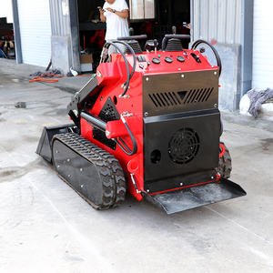 Mini chargeuse compacte à chenilles neuve de marque la moins chère de l'usine, <span class=keywords><strong>taille</strong></span> compacte, roues diesel, chargeuses frontales avec accessoires de chargement - Product Image 5