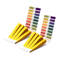 Papier test pH 0-14 pour tester l'eau potable, les aliments, les piscines, les aquariums, surveiller les niveaux de pH corporel [alcalin et acide en utilisant la salive et l'urine]