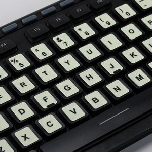 Tỏa Sáng Vào Ban Đêm Bàn Phím Sticker [4 Trong 1] Sáng Thay Thế Tiếng Anh Thư Bàn Phím Cho Máy Tính Xách Tay, Máy Tính Để Bàn & Máy Tính Xách Tay - Product Image 3