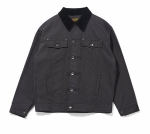 [OGARP] [PRODUCTO COREANO] Chaqueta Bomber Estampada 100% Algodón con Fusión sin Costuras Color Carbón para Hombre - Product Image 1