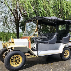 Carritos de golf eléctricos de lujo para turismo en oferta, autobús eléctrico de turismo de alta gama, carrito de golf retro - Product Image 6