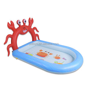 Nuevo diseño de piscina inflable de PVC para niños Albercas Para Ninos cangrejo rociador Splash Pad piscina infantil para niños - Product Image 5
